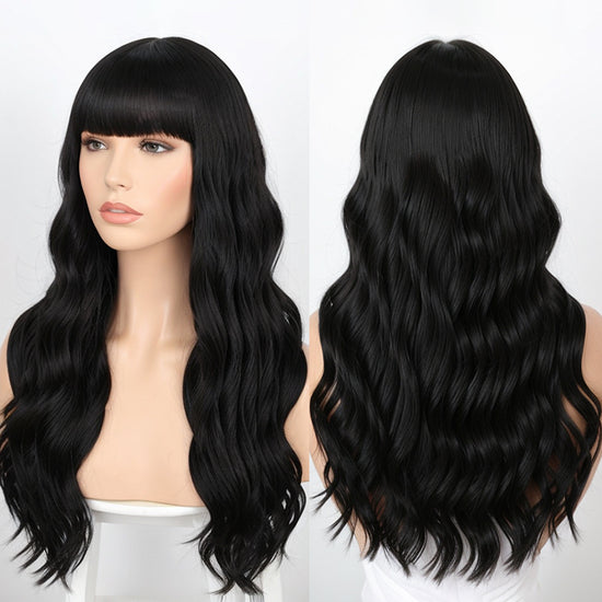 Blonde 613 Glueless Body Wave With Bangs Human Hair Easy & Wear