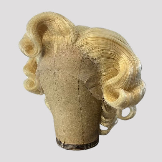 Easy Dyed Blonde Loose Wave 613 Wig 13x4 Lace Frontal Human Hair Free Side Part